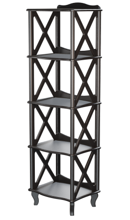 Этажерка-стеллаж Джульетта 4 уровня 49,4х40,4х170 см